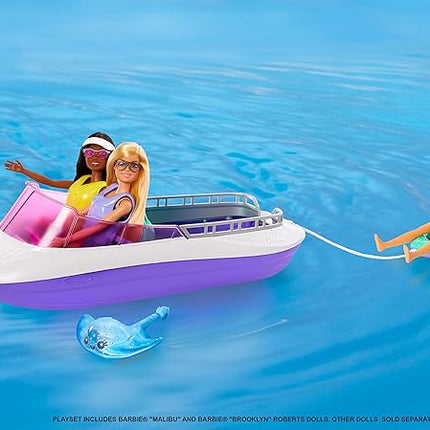 Barbie Mermaid Power Dolls, Boat and Accessories
