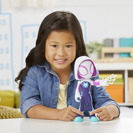 Spidey and his Amazing Friends Supersized Hero Multipack, 3 Large Action Figures, Marvel Preschool Super Hero Toy, Ages 3 and Up, 9 Inches (Amazon Exclusive)