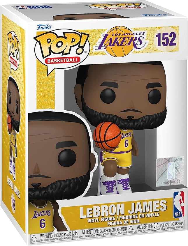 Funko Pop NBA: Los Angeles Lakers - Lebron Lebron James - Collectable Vinyl Figure - Gift Idea - Official Merchandise - Toys for Kids & Adults - Sports Fans - Model Figure for Collectors and Display