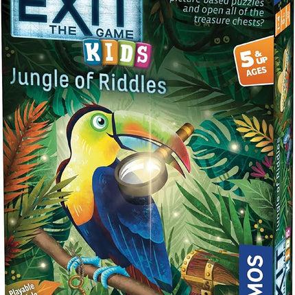 EXIT: The Game - Kids - Jungle of Riddles | Brainteasers |Kid's Activity| Kid's Cooperative Game | Quick Game | Kids Activity