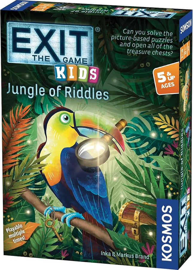 EXIT: The Game - Kids - Jungle of Riddles | Brainteasers |Kid's Activity| Kid's Cooperative Game | Quick Game | Kids Activity