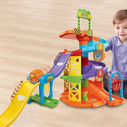 VTech Go! Go! Smart Wheels Spinning Spiral Tower Playset (Frustration Free Packaging)