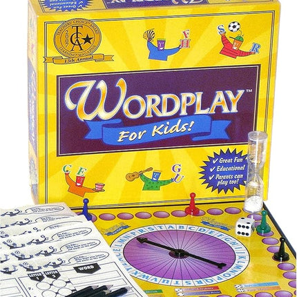 Wordplay for Kids — The Fast-Paced, Award-Winning Game Where Kids Race to Create Words — Fun & Educational for The Whole Family, Ages 6 & Up