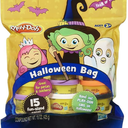 Play-Doh Treat-Without-the-Sweet Halloween Bag, 15 1-Ounce Cans