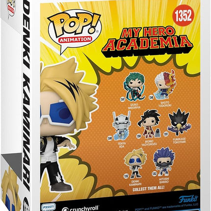 Funko POP! Animation: MHA - Denki Kaminari - Glow in The Dark - My Hero Academia - Collectable Vinyl Figure - Gift Idea - Official Merchandise - for Kids & Adults - Anime Fans