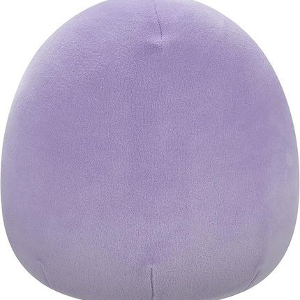 Squishmallows Original 7.5-Inch - Elle The Purple Penguin with Closed Eyes and White Belly