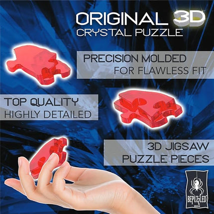 BePuzzled, Disney Sven The Reindeer Deluxe Original 3D Crystal Puzzle, Perfect for Puzzlers Ages 12 and Up, Challenging to Complete and Beautiful to Display, Collect Them All
