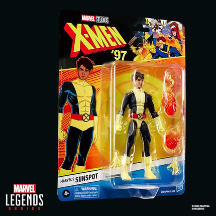 X-Men Marvel Legends Series Marvel's Sunspot, 97 Collectible 6-Inch Action Figure Toy