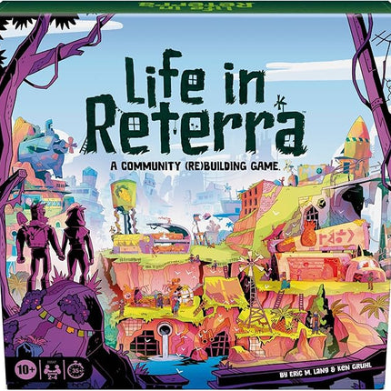 Life in Reterra Strategy Board Game | A Community (Re) Building Game | Ages 10+ | 2 to 4 Players | 35 Mins. Avg. | Games for Adults & Families