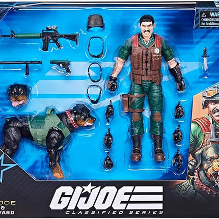 G.I. Joe Classified Series #113, Mutt & Junkyard, Collectible 6-Inch Action Figure & Pet with 16 Accessories