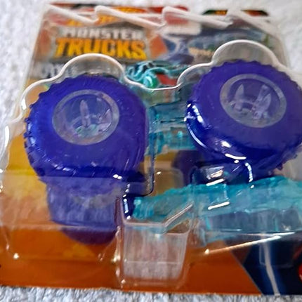 Hot Wheels Monster Trucks Mega-Wrex 2024, Power Smashers, Includes Crushed Car