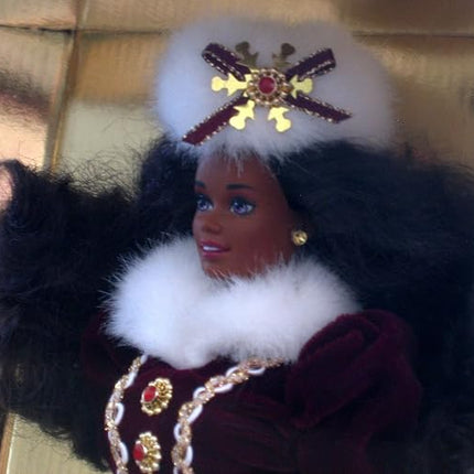 1996 African American Happy Holidays Barbie