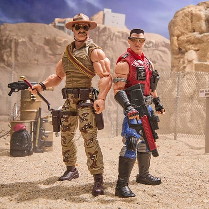 G.I. Joe Classified Series #173, SGT Slaughter & Felix Mercer Stratton, 2 Collectible 6 Inch Action Figures with 26 Accessories