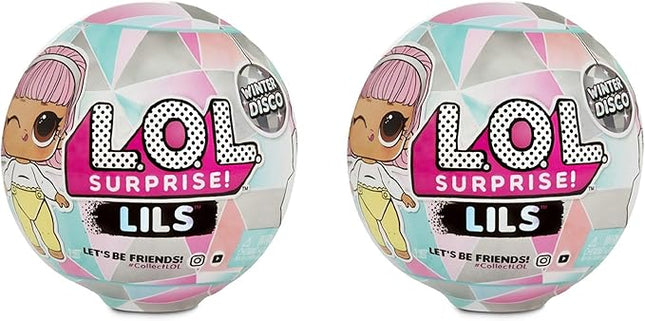 L.O.L. Surprise Lils Winter Disco Series with 5 Surprises (2-Pack)