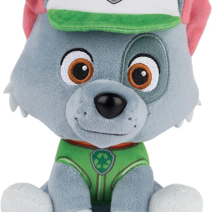 GUND Official PAW Patrol Rocky in Signature Recycling Uniform Plush Toy, Stuffed Animal for Ages 1 and Up, 6"