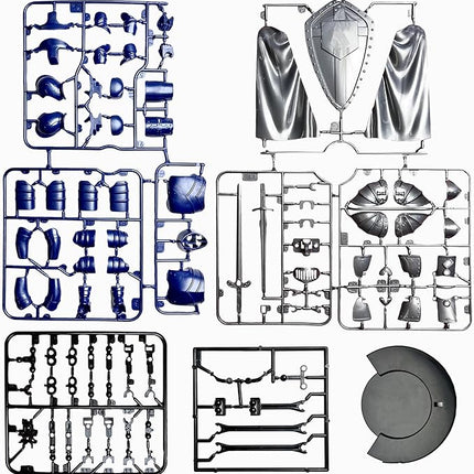 Medieval Knight T13 Action Figure Movable Dummy Robot Warrior Multi-Jointed Titan 13 Collectible Figure for Kids and Collectors