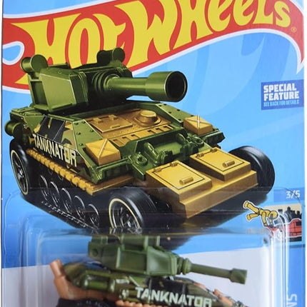 Hot Wheels Tanknator, HW Ride Ons 3/5 [Green/Gold] 119/250