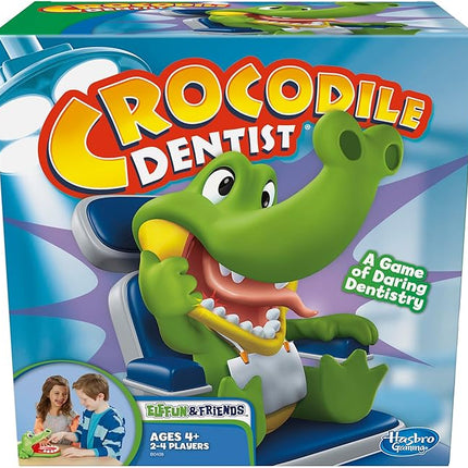 Hasbro Gaming Crocodile Dentist Kids Board Game, Ages 4 And Up (Amazon Exclusive)