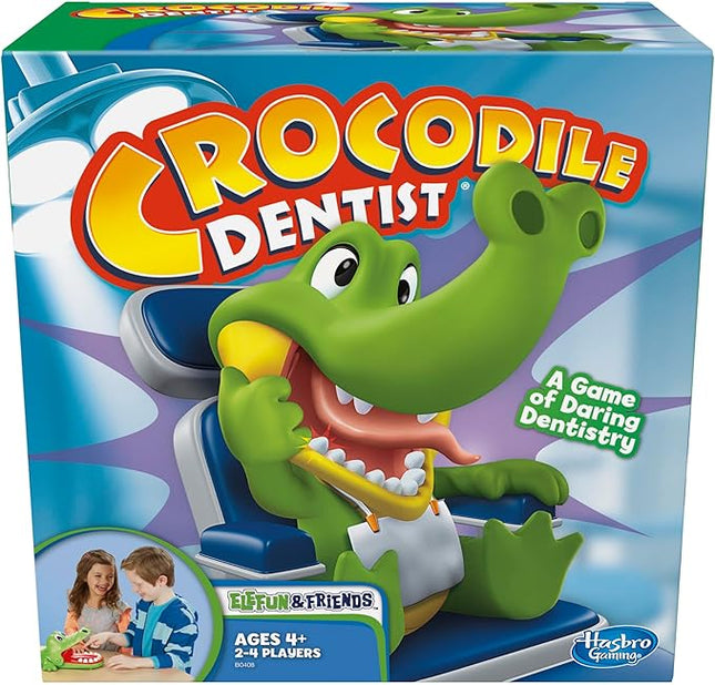Hasbro Gaming Crocodile Dentist Kids Board Game, Ages 4 And Up (Amazon Exclusive)