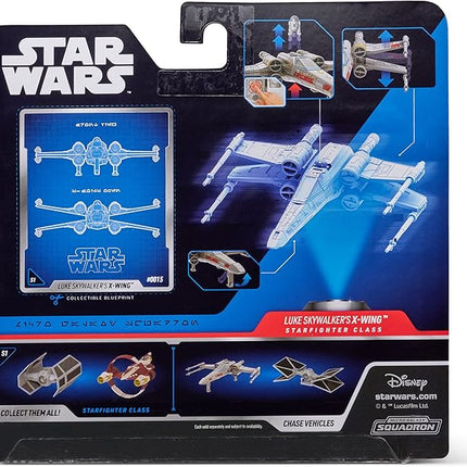 Star Wars 5-Inch X-Wing Starfighter Vehicle with Luke Skywalker & R2-D2 Micro Figures
