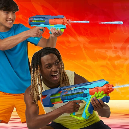 Nerf Super Soaker Power Drench Water Blaster, High Performance Pressurized Blasting, Easy Fill Station, Water Toys, Ages 8+