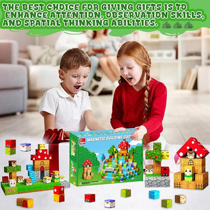 Bbiamsleep 120 PCS Building Blocks Fairy Garden Set for Christmas Birthday Gifts