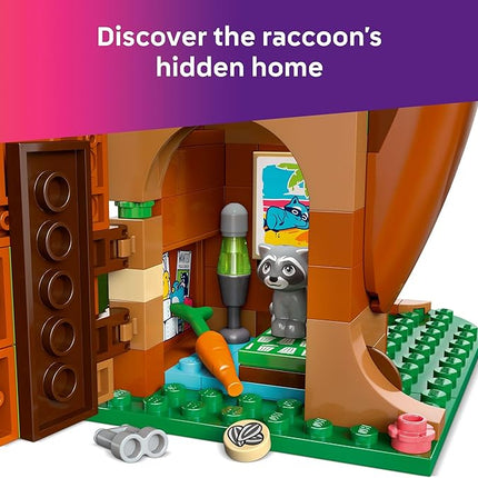 LEGO Friends Friendship Tree House Hangout - Building Toy Playset for Kids, Girls and Boys, Ages 8+ - Pretend Play Gift Idea for Birthdays - with 4 Minidolls and 2 Animal Figures - 42652