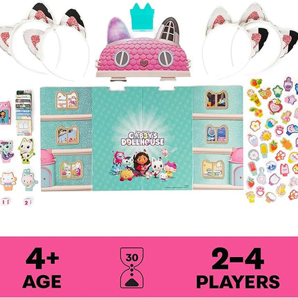 Spin Master Games, Gabby’s Dollhouse, Meow-Mazing Board Game, Board Game for Kids, Family Games, Preschool Game for Families & Kids Ages 4+