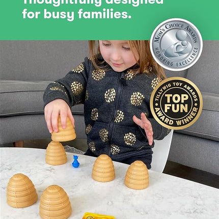 SimplyFun Bee Alert - A Matching Game for Kids That Tests Your Memory and Patience While Learning How to Take Turns - Educational Learning Game - 2 to 5 Players - for Kids Ages 5 & Up