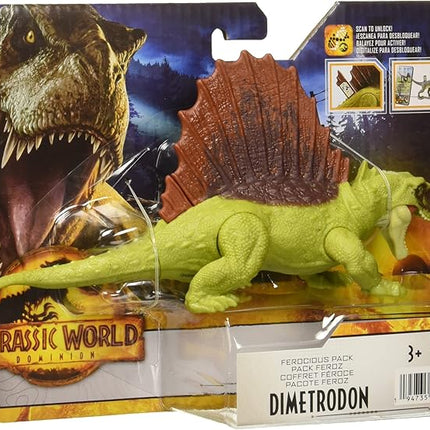 Jurassic World Dominion Ferocious Pack Green Dimetrodon