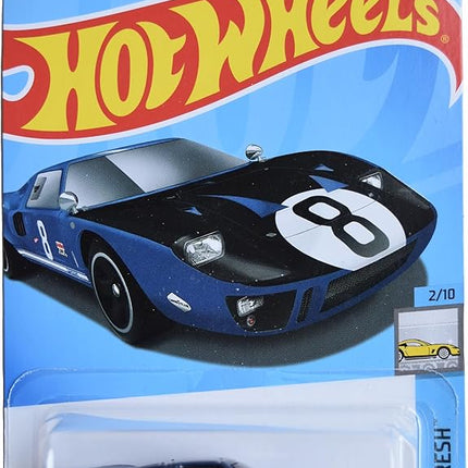 Hot Wheels Ford GT40, Factory Fresh 2/10 [Dark Blue] 12/250
