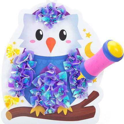 Educational Insights Tufting Kit - Arts and Crafts for Kids, Create Mess Free Projects, DIY Sensory Activity Set for Toddlers, Poke in Fabric Supplies, Creative Gift, Girls and Boys Ages 5+