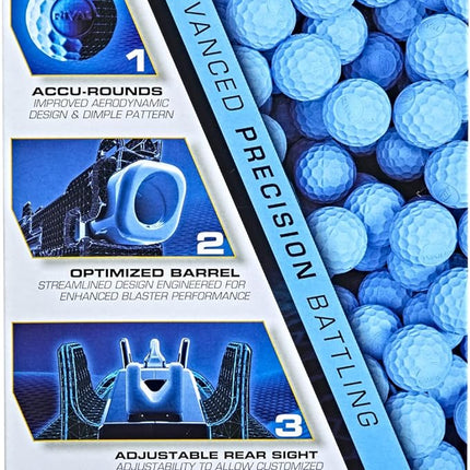 NERF Rival 60 Accu-Round Refill,Multicolor,F5052