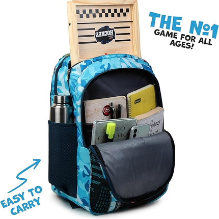 Ankit Toys & Games Fast Sling Puck Board Game – Wooden Indoor Tabletop Hockey Game for Kids & Adults | Fun Family Party Game | Fast-Paced Action, Strategy & Skill Play