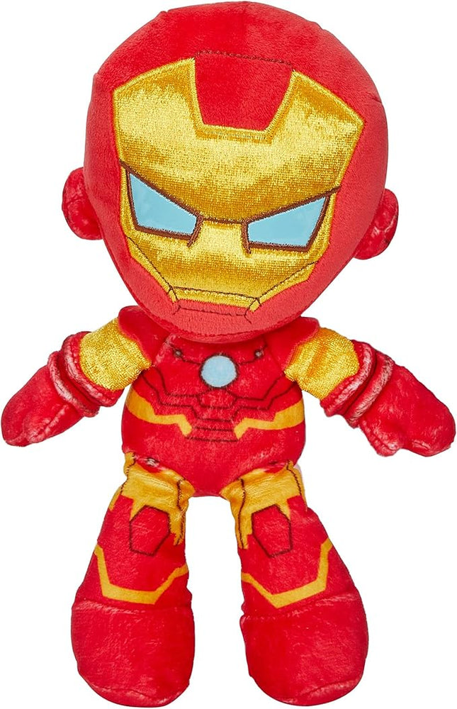 Marvel Plush Character Figure, 8-inch Ironman Super Hero Soft Doll in Fun-to-Touch Fabrics, Collectible Gift for Kids & Fans Ages 3 Years Old & Up