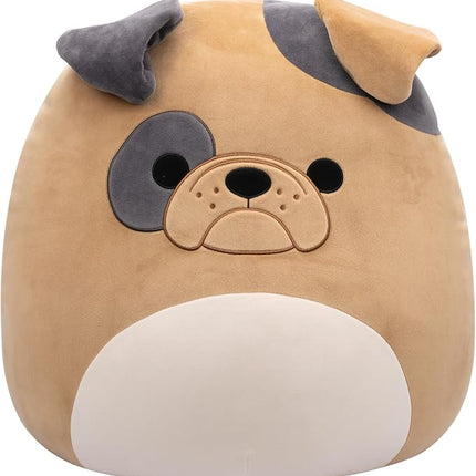 Squishmallows Original 20-Inch Loafer Brown Bulldog - Official Jazwares Plush (Jumbo)