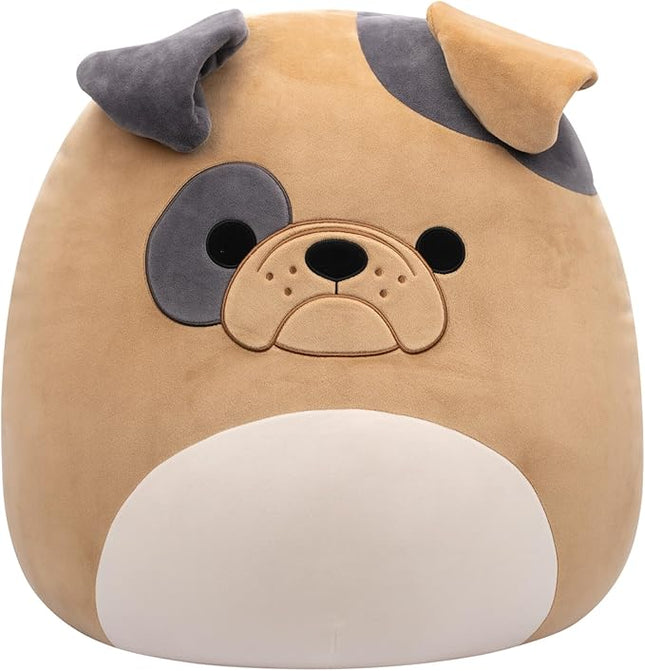 Squishmallows Original 20-Inch Loafer Brown Bulldog - Official Jazwares Plush (Jumbo)