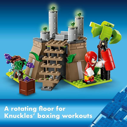 LEGO Sonic The Hedgehog: Knuckles and The Master Emerald Shrine Collectible Video Game Toy Building Set, Comes with 2 Sonic Action Figures, Gamer Gift for Boys and Girls Ages 8 and Up, 76998