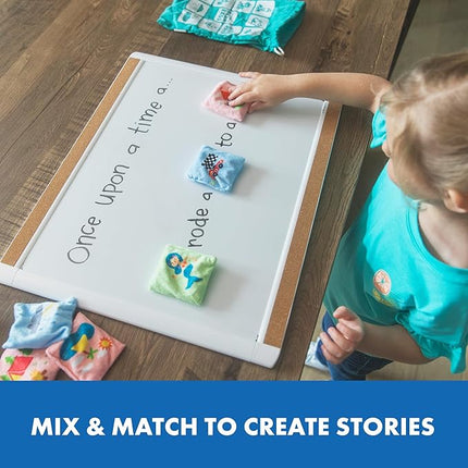 Educational Insights Storytelling Bean Bags - Tactile Bean Bags for Kids Classroom, Includes 15 Bean Bags, Gift for Ages 3+