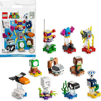 LEGO 71394 Super Mario Character Packs – Series 3, Toy Collectible Figures, Gift Idea for Kids (1 Unit - Style Picked at Random)