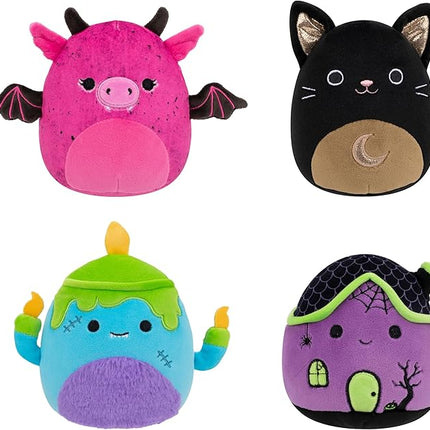 Squishmallows Original Halloween 4-Pack – Official Jazwares Plush (Little) (Amazon Exclusive)