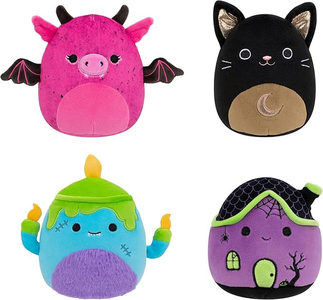 Squishmallows Original Halloween 4-Pack – Official Jazwares Plush (Little) (Amazon Exclusive)