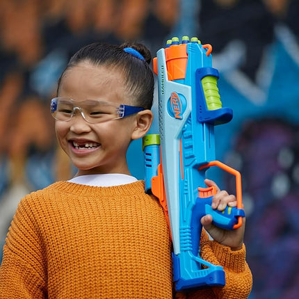 Elite Junior Rookie Pack, Easy Play Toy Foam Blaster, 32 Nerf Elite Darts, 4 Targets, Nerf Blasters for Kids Outdoor Games, Ages 6 & Up (Amazon Exclusive)