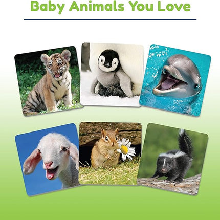 Wonder Forge Baby Animals Matching Game - Engaging Memory Booster | Age 3 to 5 | Fast-Paced, Fun & Educational | Ideal Gift for Easter