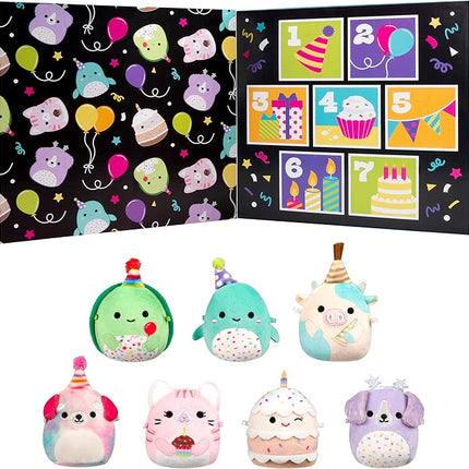 Squishmallows Original Micromallows Plush Birthday Countdown 7-Pack