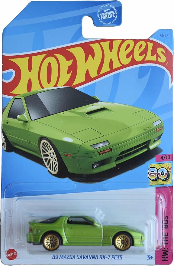 Hot Wheels '89 Mazda Savanna RX 7 FC3S, HW The '80s 4/10