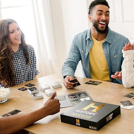 HISTORY Channel Trivia Game - 2000+ Fun General Knowledge Questions for Adults, Family and Teens in The Pursuit of Trivial Knowledge - Perfect Super Trivia for Board & Card Games Night with your Group