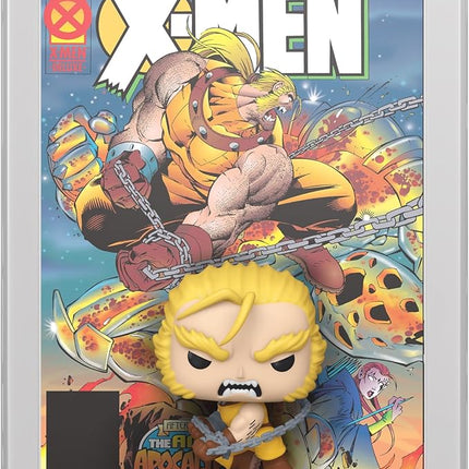 Funko Pop Comic Cover: Marvel - Age of Apocalypse Sabretooth, Amazon Exclusive - Collectable Vinyl Figure - Gift Idea - Official Merchandise - Toys for Kids & Adults