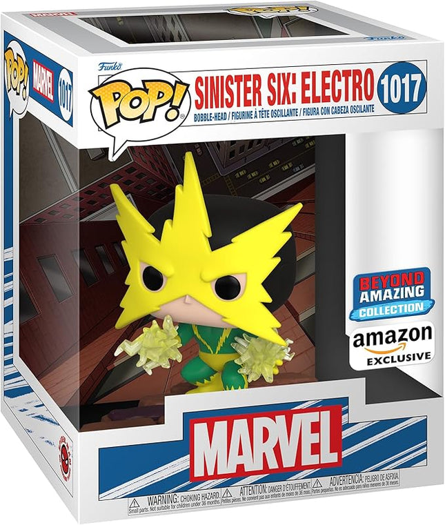 Funko Pop Deluxe: Marvel Sinister 6 - Electro Figure 5 of 7 - Marvel Comics - Amazon Exclusive - Collectable Vinyl Figure - Gift Idea - Official Merchandise - Toys for Kids & Adults