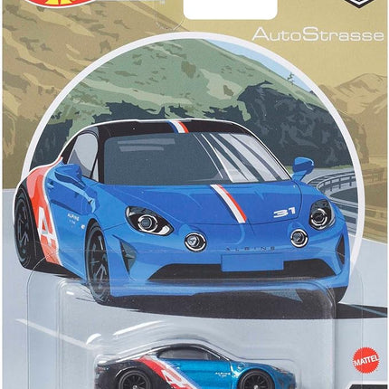 Hot Wheels Car Culture Circuit Legend Premium Toy Car, Die-Cast 1:64 Scale Alpine A110 for Play or Display
